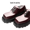 【下架】lost in echo双鞋盖休闲中性撞色方头厚底增高皮鞋西装鞋 商品缩略图2
