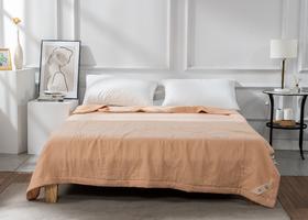 双层纱纯棉花夏凉被