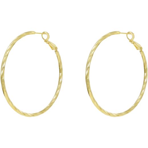 ZEGL圆圈耳环女2022年新款潮耳钉设计感小众耳圈925银针复古耳饰 商品图6