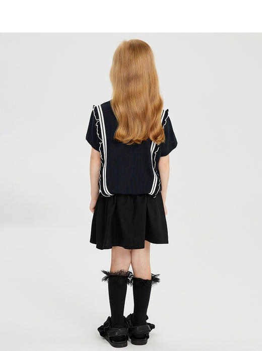 江南布衣婴童  22年春装新品 短款T恤  1M1110010 商品图3