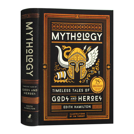 希腊罗马神话 75周年插图版 英文原版 Mythology Timeless Tales of Gods and Heroes 精装 Edith Hamilton 英文版进口英语书籍 商品图0