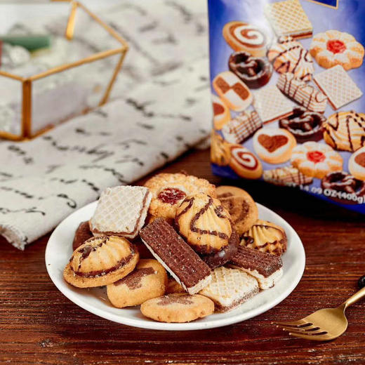 【2.18视频号】400g杰伯瑞混合什锦饼干/300g杰伯瑞什锦威化饼干 商品图2