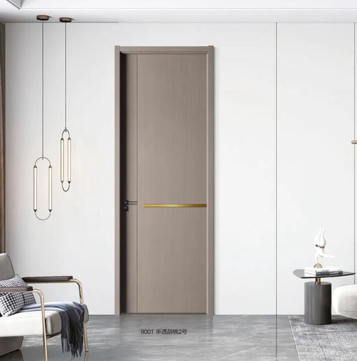 金德隆木门 半透胡桃900系列 包安装【LY】 商品图1