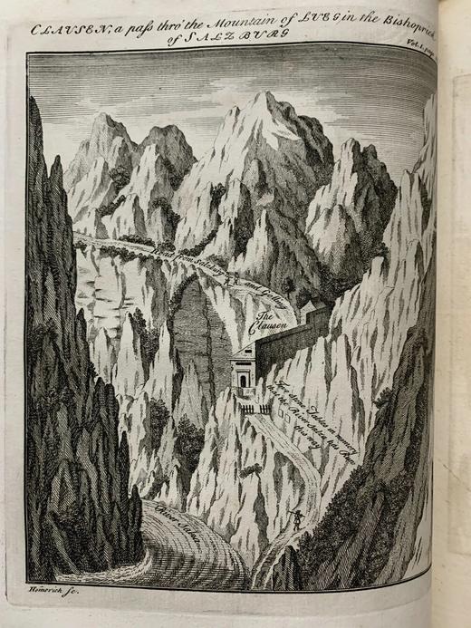 1756-57年 约翰·乔治·凯斯勒欧洲游记（全4卷） 约8幅版画插图与地图 真皮精装16开 商品图7