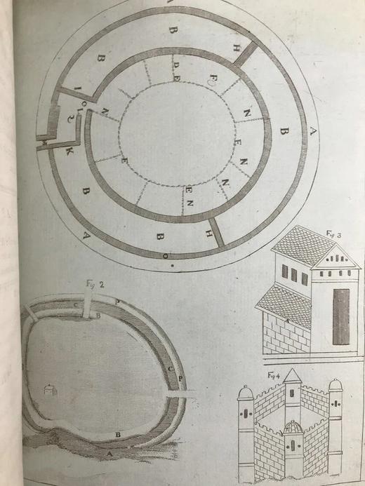 【法语】1789年 古代英格兰风俗志 67页原品版画插图 全真皮精装16开 商品图4