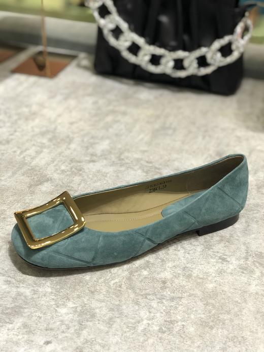 IUIU SECOND 新款羊皮绒面革平底小单鞋 商品图2