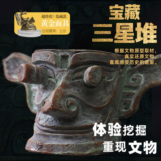 “三星堆”挖掘桶装盲盒 商品图4
