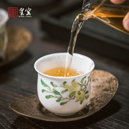 【皇窑】 雍正雅玩 手绘粉彩佛手茶具 商品图2