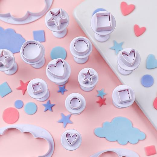 按压式弹簧饼干模 各种套装  花/卡通 翻糖印花模蛋糕烘焙多种印花模具 商品图0