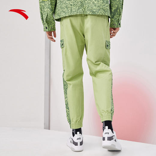 【M断码】【库存有限，如无货将做退款，介意慎拍！】安踏安踏滑板运动长裤男女春季新款束脚休闲裤172218505 商品图4