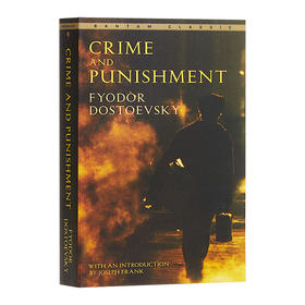 罪与罚 英文原版小说 Crime And Punishment 陀思妥耶夫斯基 经典名著 英文版进口原版英语书籍