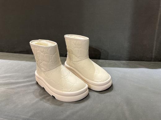 IUIU SECOND 2021冬季新款牛皮压纹加绒雪地靴 商品图5