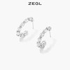 ZEGLC型耳环女小众设计感高级耳钉2023年新款潮ins风925银针耳饰 商品缩略图1