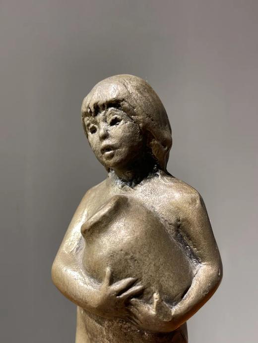 青铜少女艺术雕塑，顺丰包邮 商品图4