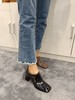 IUIUSECOND 秋冬深口牛皮漆革方头时装鞋女 商品缩略图5