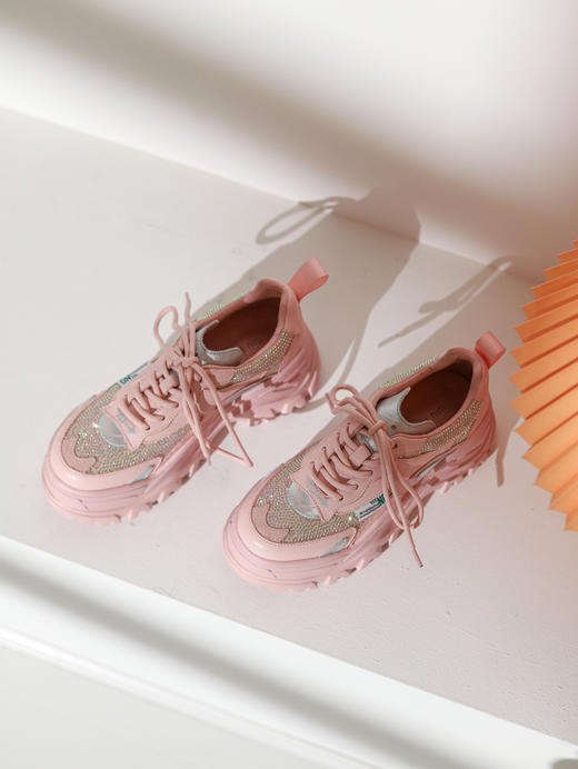 IUIUSECOND 春季新款老爹鞋运动休闲厚底女 商品图2