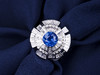 「时光之瞳」矢车菊蓝宝石戒指 3.1克拉蓝宝石 商品缩略图0