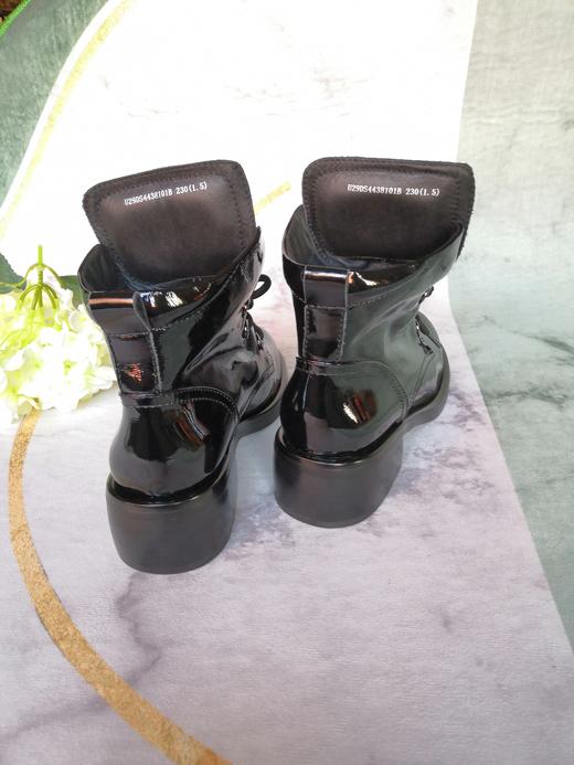 IUIU SECOND 秋冬加绒保暖短靴绑带毛靴 商品图2