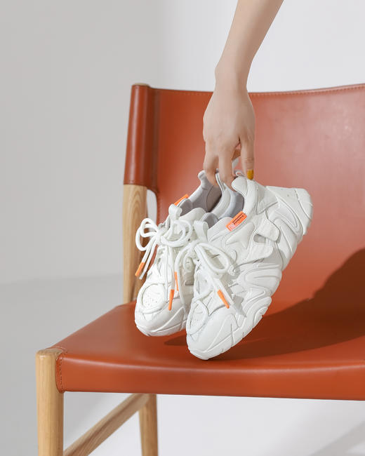 IUIUSECOND 春季厚底增高老爹鞋休闲鞋女 商品图1