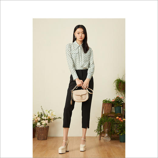 YINER音儿2022春季新款女衬衫8232130190 商品图2