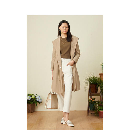 YINER音儿2022春季新款风衣8c32107060 商品图3