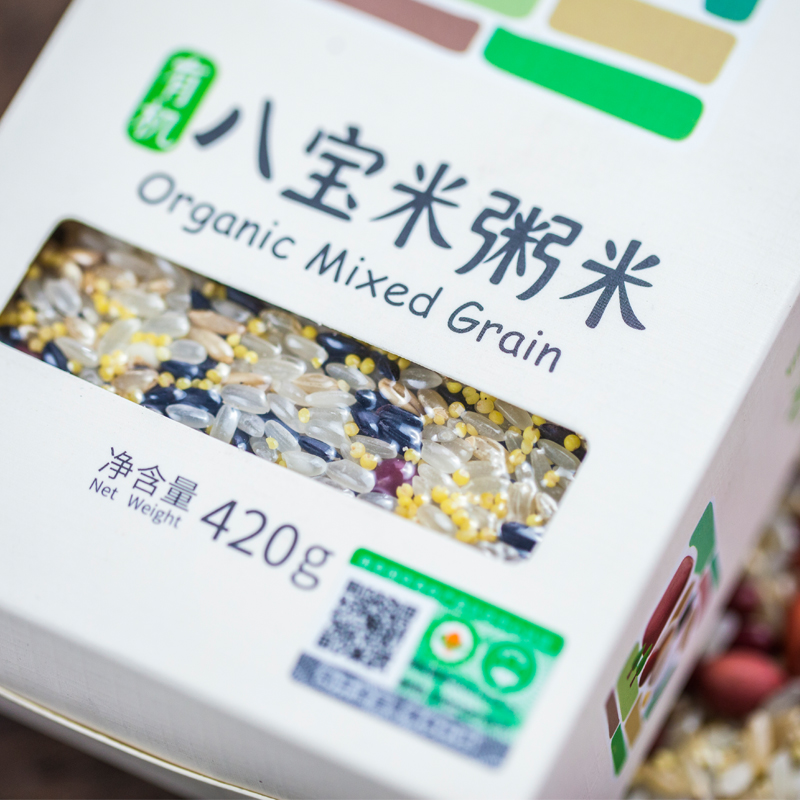悦意有机杂粮八宝米粥米 420g