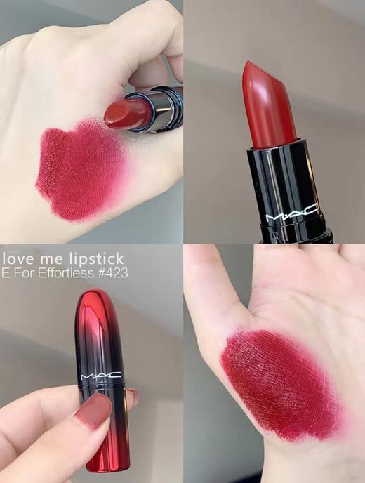 MAC  love me  lipstick 423#662口红 商品图2