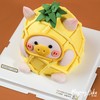 【3901】可可爱爱·菠萝猪蛋糕·半加高版 商品缩略图4
