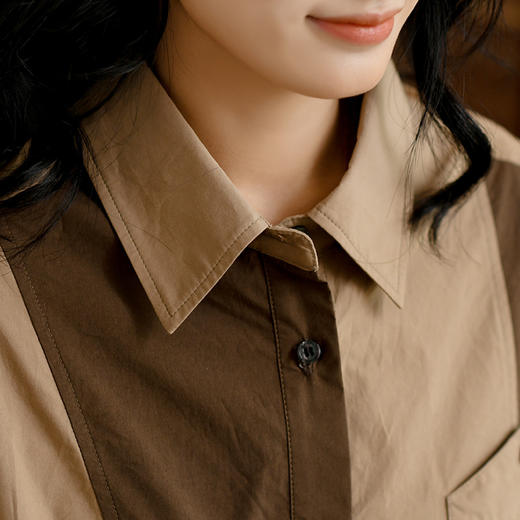 【鹿与安迪】春季新款小众日系休闲衬衫5688 商品图5