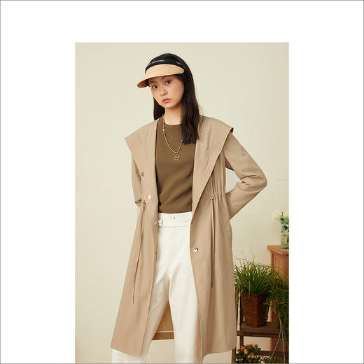 YINER音儿2022春季新款风衣8c32107060 商品图0
