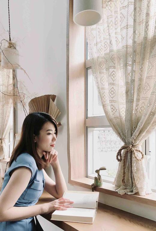 颈袖添香-连衣裙 “书卷气”高知优雅 文艺 J9283682 商品图12