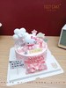 1027CAKE |Hello Kitty 小公主粉色系 翻糖蝴蝶结装饰 商品缩略图1