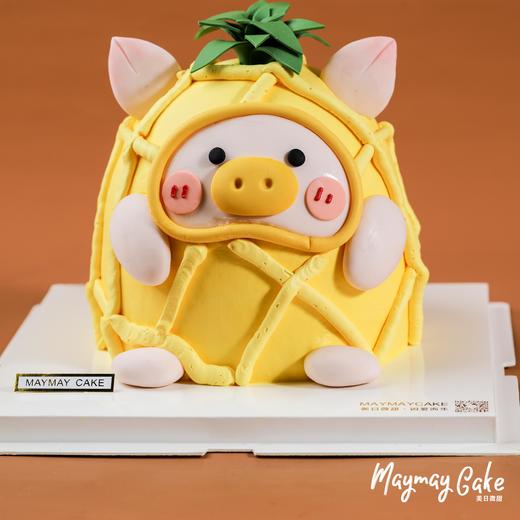 【3901】可可爱爱·菠萝猪蛋糕·半加高版 商品图1