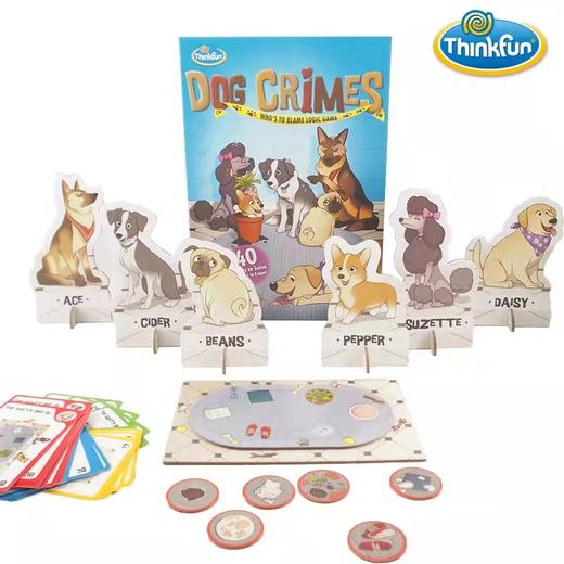 美国ThinkFun淘气小狗探索棋盘男女孩思维益智玩具儿童早教启蒙游戏 商品图0