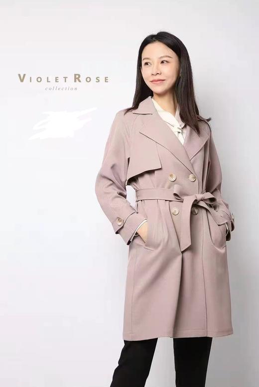 紫玫瑰风衣 商品图0