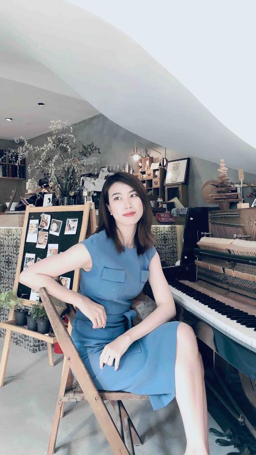 颈袖添香-连衣裙 “书卷气”高知优雅 文艺 J9283682 商品图13