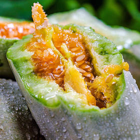 「头茬甜瓜」山东羊角蜜甜瓜 净重3-4.5斤普箱装 个大饱满 甜蜜多汁 清脆可口 现摘现发 新鲜水果
