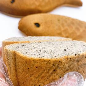 养生黑芝麻蛋糕鱼（低糖）