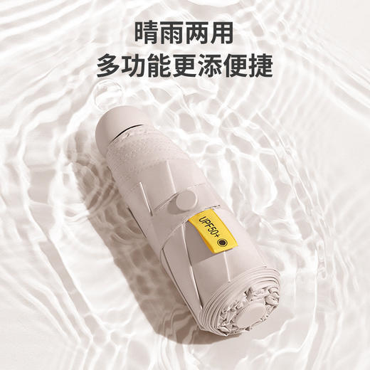 【胶囊太阳伞】新款防晒防紫外线遮阳伞 晴雨两用迷你便携五折超轻伞 商品图1