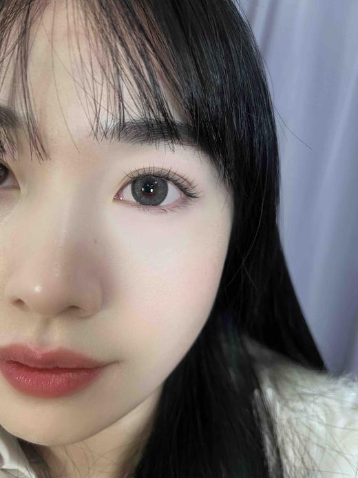 【年抛】奶昔灰, Moonenleen 沐恩莉| 大直径14.5，着色13.8 | 【同品牌多副更划算,选款色板在详情页，整个品牌都是大直径款】，灰色自然美瞳 无锁边大直径美瞳 商品图3