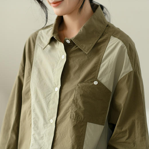 【鹿与安迪】春季新款小众日系休闲衬衫5688 商品图6