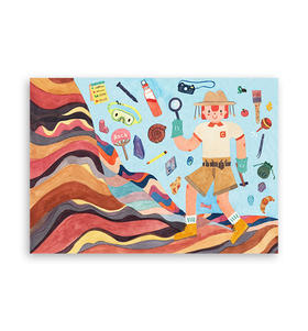 camo 『地质学家小C』插画