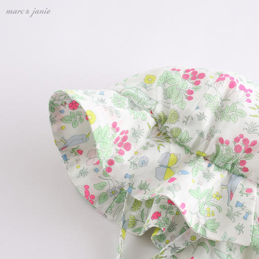 marcjanie马克珍妮夏装新款 女童纯棉遮阳帽 儿童帽子220662 商品图4