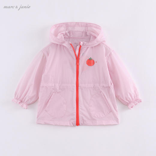 马克珍妮夏装新款 女童轻薄防晒衣 儿童防晒服220021 商品图0