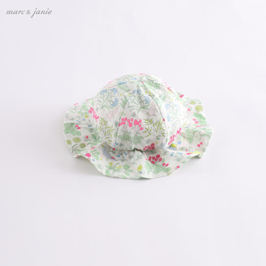 marcjanie马克珍妮夏装新款 女童纯棉遮阳帽 儿童帽子220662 商品图1