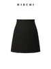 HIDEMI 到店必入A字型设计感简约户外显瘦修身气质半身短裙 黑色/卡其色/薰衣草紫/奶油白/马尔斯绿/摩卡棕 商品缩略图10