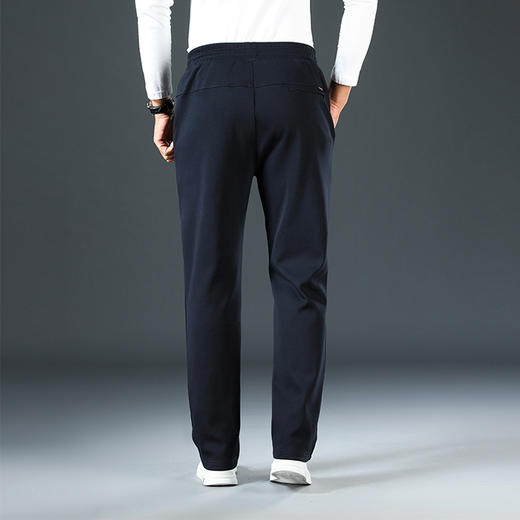 一口价【新款DZP】大依优型大码男装直筒运动裤运动休闲长裤加肥加大弹力舒适 商品图4