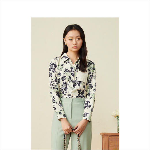 YINER音儿2022春季新款女衬衫8c32130240 商品图1