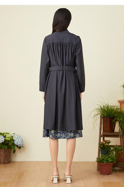 YINER音儿2022春季新款风衣8c32107080 商品图3