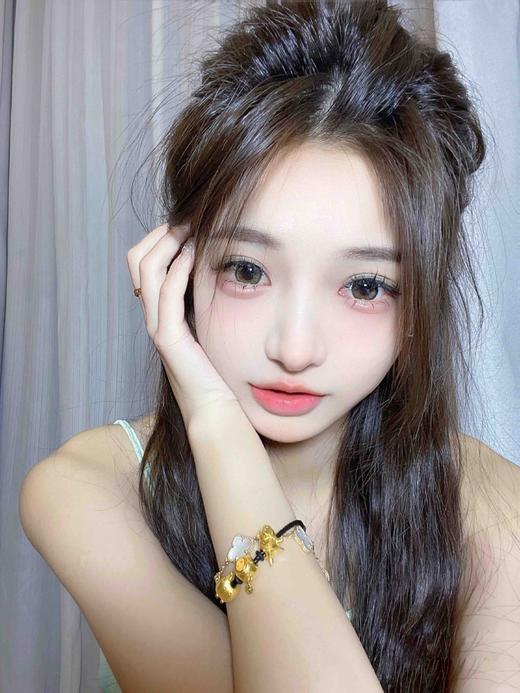 年抛 香芒棕 Moonenleen 沐恩莉大直径14.5 着色13.8   (同品牌多副更划算 选款色板在详情页整个品牌都是大直径款)  棕色自然美瞳 无锁边大直径美瞳 商品图7